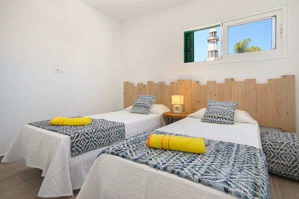 1 bedroom, iron/ironing board, travel crib, free WiFi