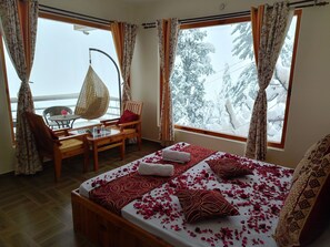 Quarto premium | Área de estar
