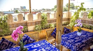 Terrace/patio - Hotel Caravan Serail (Samarkand)