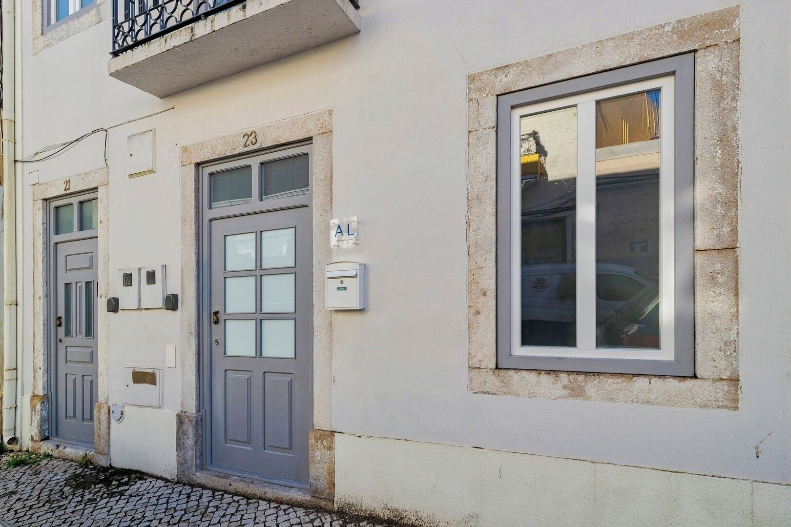 Detalhe da fachada