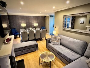 TV, stereo, offices