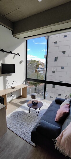 Living area - Elegante Loft en Chapinero (Bogotá)