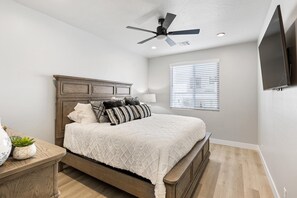 Townhome, 4 Bedrooms | 4 bedrooms, desk, laptop workspace, iron/ironing board - Sunsets And Sandcastles 4 Bedroom Townhouse (St. George)