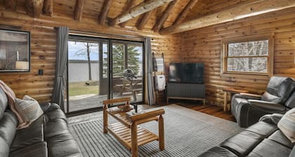 Renovated Cabin on Big Manistique Lake, Access to Trails Nearby!