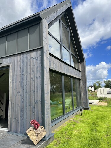Gemütliches Holzhaus mit Garten nah am Wasser, Hundefreundlich