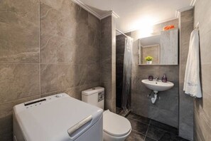 City Apartment | Bathroom | Slippers - Bijou apartment in Glyfada center (Glyfada)
