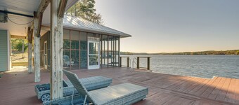 Cozy Lakefront Cabin in Semora w/ Large Dock!