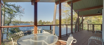 Cozy Lakefront Cabin in Semora w/ Large Dock!
