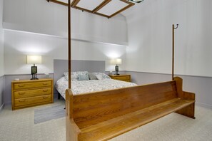 1 soverom og sengetøy