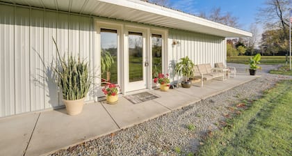 5 Mi to St Joseph River: Apartment w/ Fire Pit!