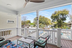 Terrace/patio - Sandbox: Private Pool & Steps to Beach! (Murrells Inlet)