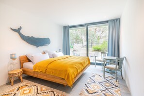 In-room safe, soundproofing, free WiFi, bed sheets - Pineblue Villas (Heringsdorf)