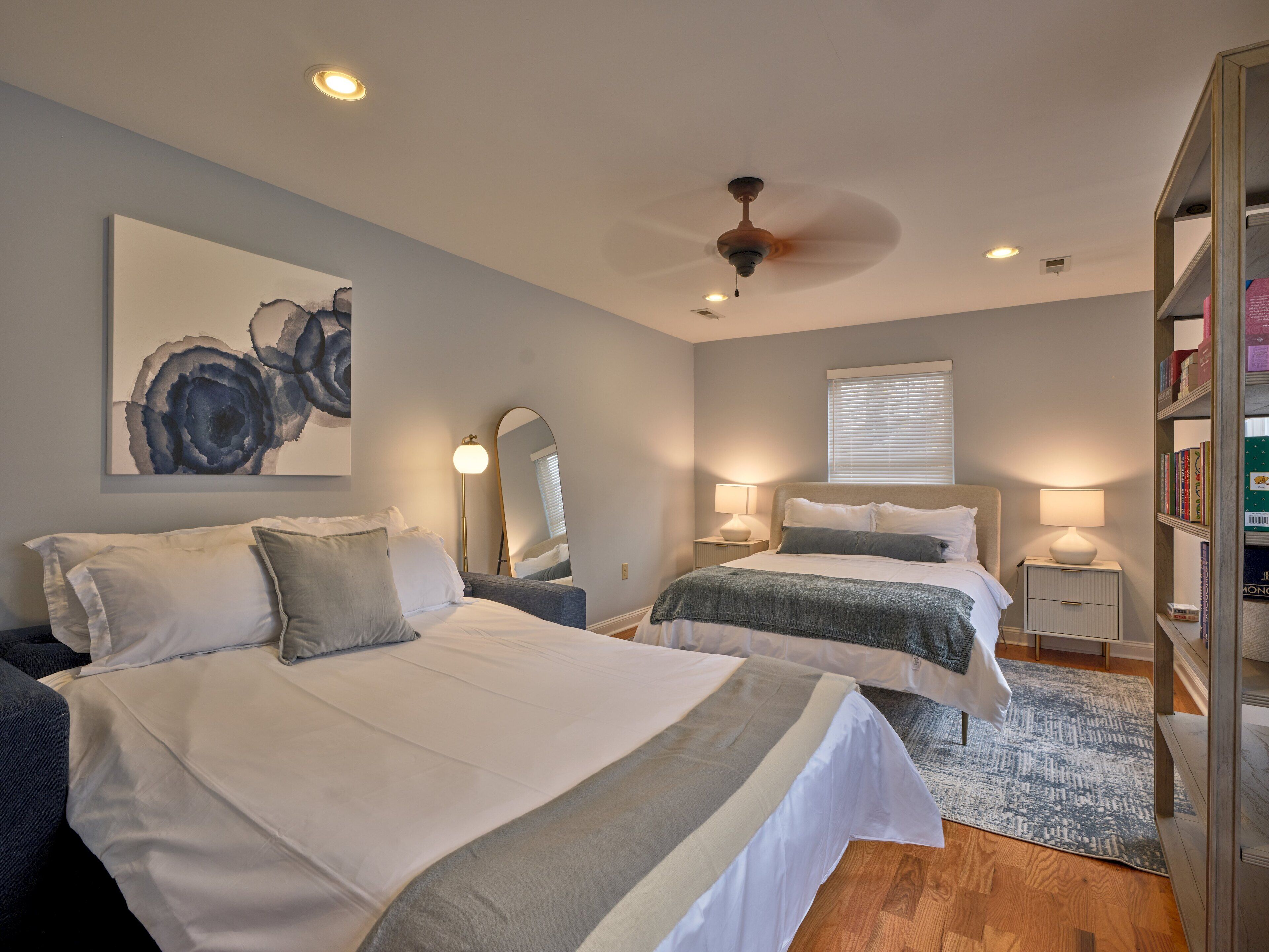 4 bedrooms, iron/ironing board, travel crib, free WiFi