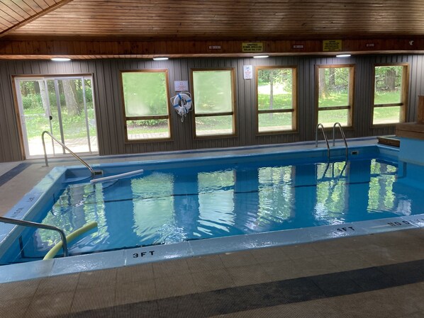 Indoor pool, outdoor pool