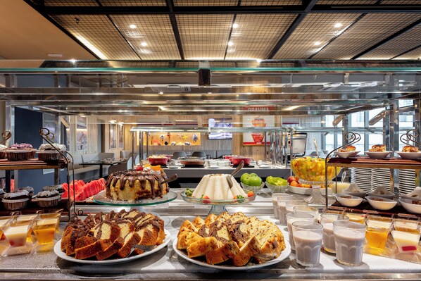 Dagelijks ontbijtbuffet (BRL 50 per persoon)