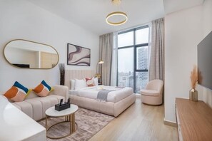 Classic Apartment | 1 bedroom, iron/ironing board, free WiFi - Vogue JVC - Regina Tower (Dubai)
