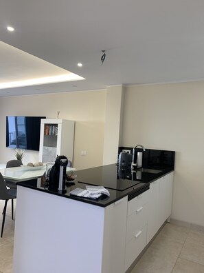 Microwave, oven, dishwasher