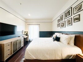 1 habitación y ropa de cama de alta calidad