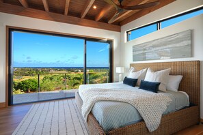 6 bedrooms, iron/ironing board, internet, bed sheets - Hale Keaka: Luxury Modern Estate w/ Pool, Outdoor Showers, Hot Tub & Ocean Views (Koloa)