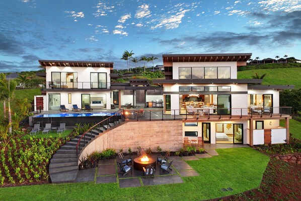 Exterior - Hale Keaka: Luxury Modern Estate w/ Pool, Outdoor Showers, Hot Tub & Ocean Views (Koloa)