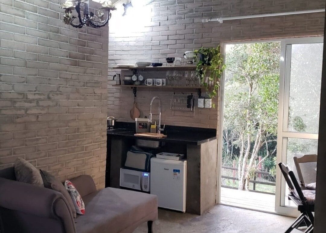 Basic Chalet | Living area | TV