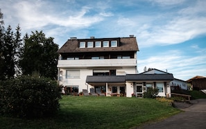 Voorkant van accommodatie