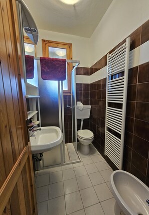 Shower, hair dryer, bidet, towels - Alfiere del Mare (Lido degli Scacchi)