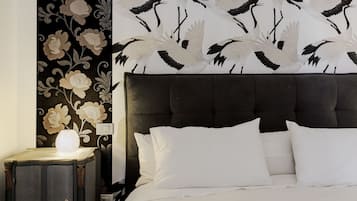 Deluxe Quadruple Room | Egyptian cotton sheets, premium bedding, down duvets, memory-foam beds