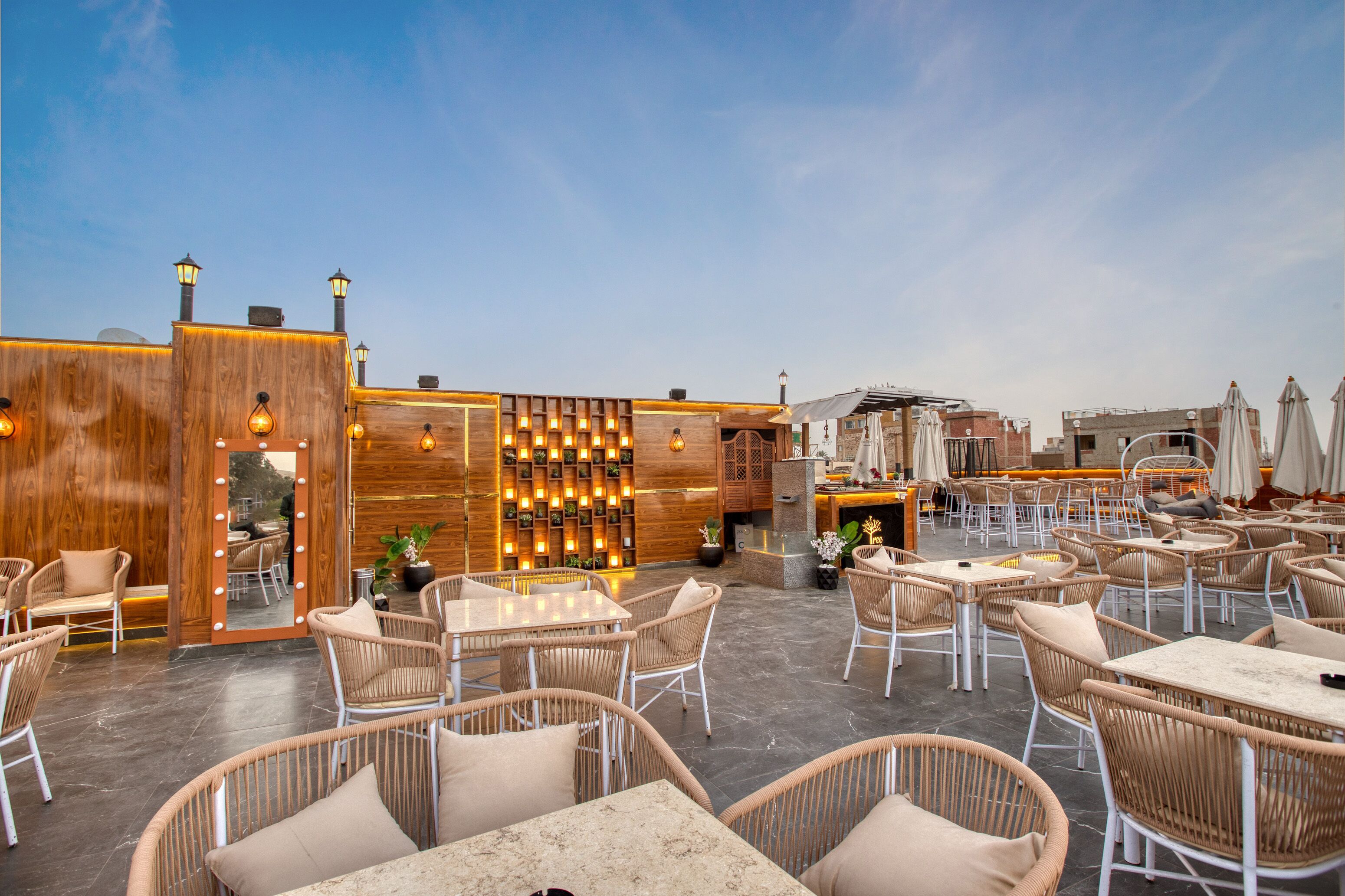 Foto - sphinx pyramids view