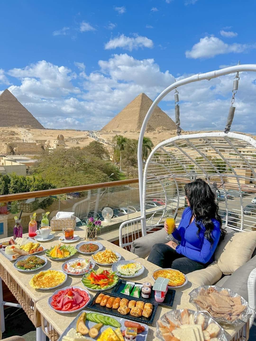 Foto - Tree Lounge Pyramids View INN, Sphinx Giza.