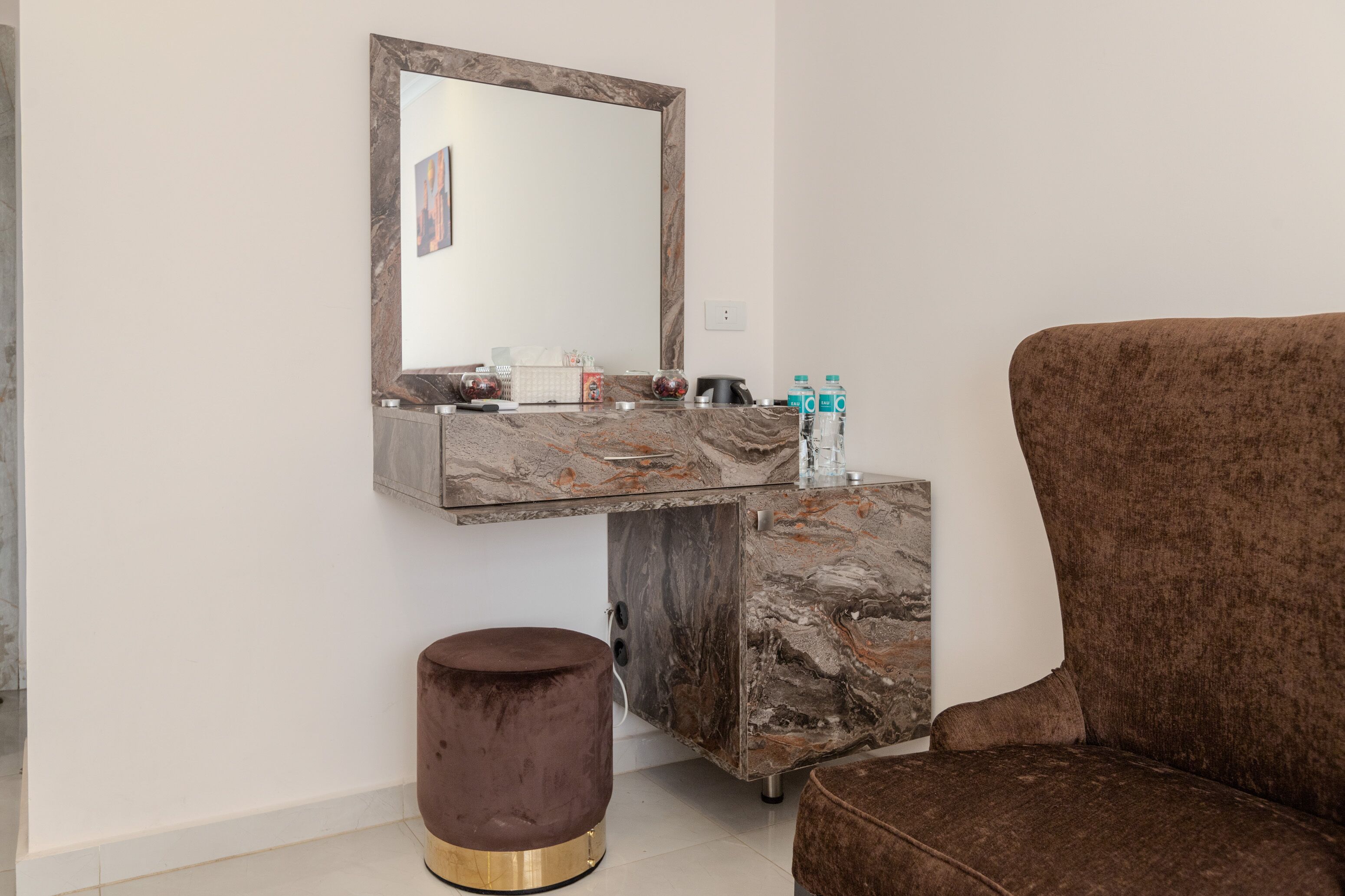 Foto - sphinx pyramids view