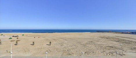 En la playa