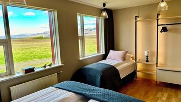 5 bedrooms, iron/ironing board, travel cot, free WiFi