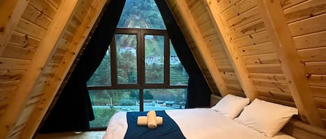 Deluxe Bungalow, 1 Bedroom, Non Smoking, River View | 1 bedroom, Egyptian cotton sheets, premium bedding, down comforters