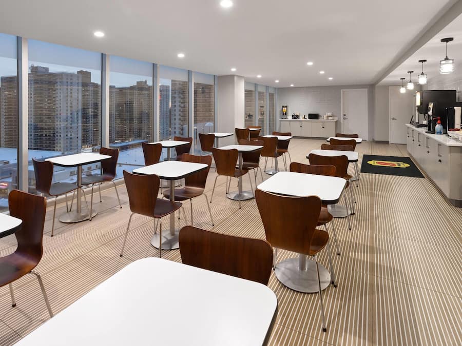 Kontinental frokost er inkludert hver dag