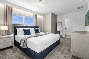 5 bedrooms, iron/ironing board, travel cot, WiFi