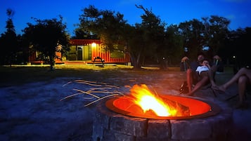 Overnattingsstedets uteområder