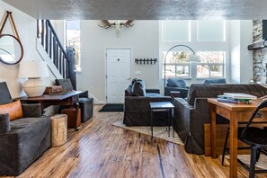 TV connectée, cheminée