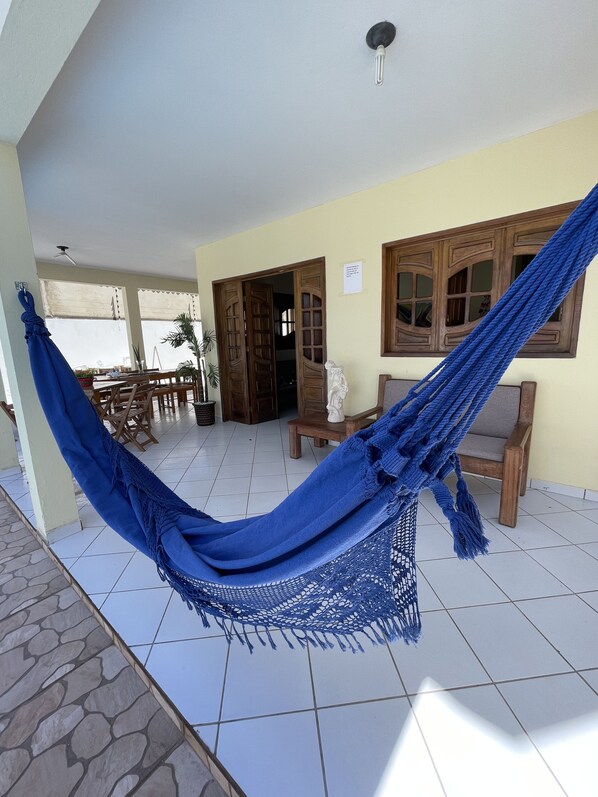 Terrace/patio - Pousada Praia do Francês (Marechal Deodoro)