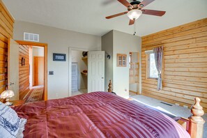 2 chambres, fer et planche Ă repasser, Wi-Fi, draps fournis