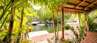 Waterfront Key West Oasis w/ Float Dock!