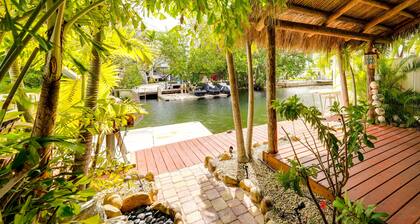Waterfront Key West Oasis w/ Float Dock!