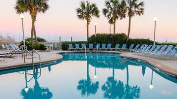 Indoor pool, a heated pool