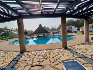 2 outdoor pools - Hotel Real Tamasopo (Tamasopo)
