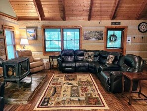 Interior - Smoky Mtn National Park Cabin (Cosby)