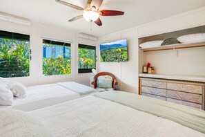 1 chambre, fer et planche à repasser, Wi-Fi, draps fournis