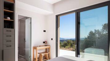 Luxury Villa, 3 Bedrooms, Private Pool, Sea View | View from room