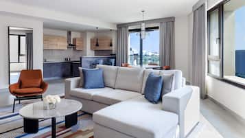 2 bedrooms, hypo-allergenic bedding, pillow-top beds, in-room safe