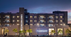 Front of property - evening/night - Fraser Suites AL Liwan (Hamala)