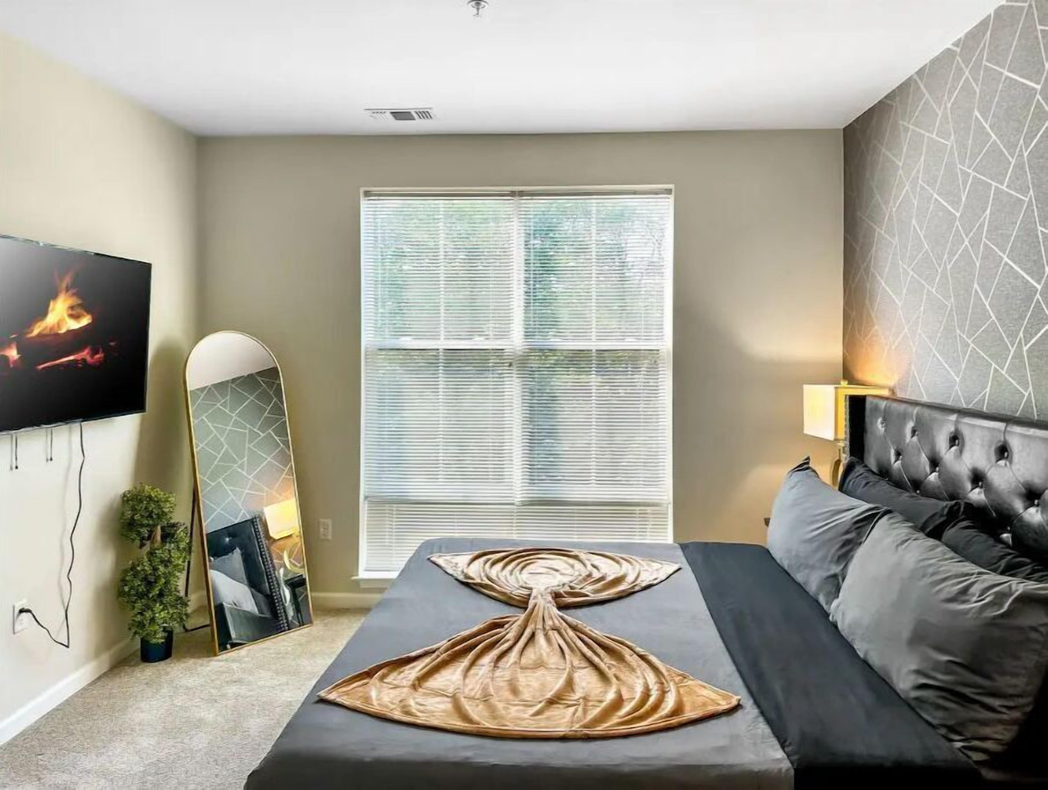 2 chambres, fer et planche à repasser, Wi-Fi, literie fournie